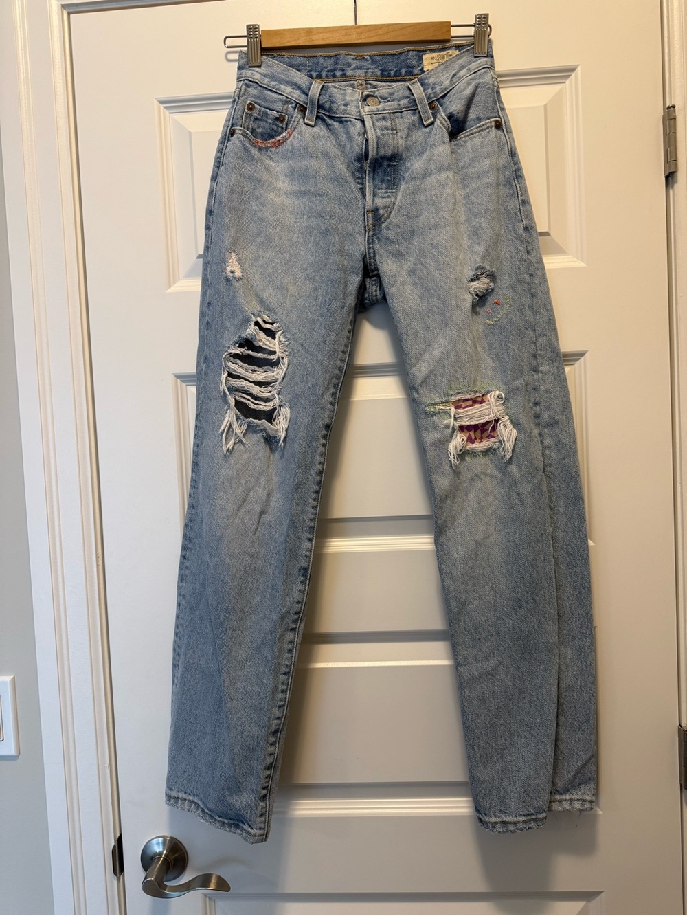 Levi’s 501 Original 150th Anniversary Edition jeans (1873–2023), size W23 L30.